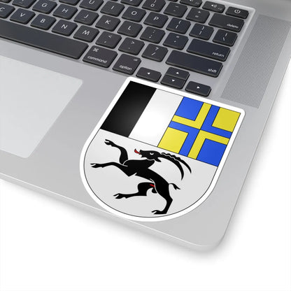 Grisons-coat of arms (Switzerland) (Coat of Arms) STICKER Vinyl Kiss-Cut Decal - The Sticker Space
