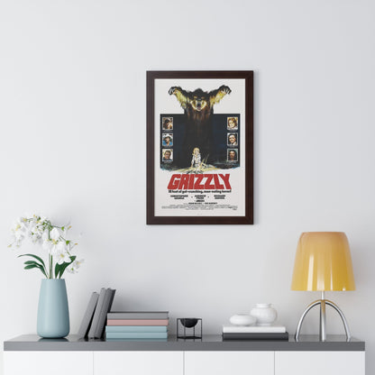 GRIZZLY 1976 - Framed Movie Poster-The Sticker Space