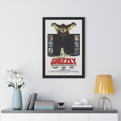 GRIZZLY 1976 - Framed Movie Poster-The Sticker Space