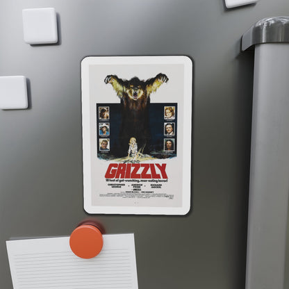 GRIZZLY 1976 Movie Poster - Die-Cut Magnet-The Sticker Space