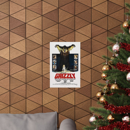 GRIZZLY 1976 - Paper Movie Poster-The Sticker Space