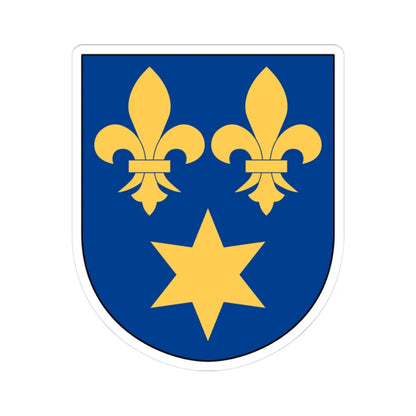 Gränna vapen (Sweden) (Coat of Arms) STICKER Vinyl Kiss-Cut Decal 3 Inch White - The Sticker Space