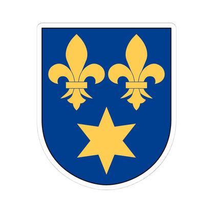Gränna vapen (Sweden) (Coat of Arms) STICKER Vinyl Kiss-Cut Decal 4 Inch White - The Sticker Space