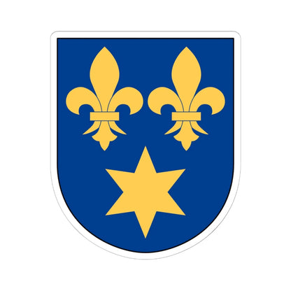 Gränna vapen (Sweden) (Coat of Arms) STICKER Vinyl Kiss-Cut Decal 6 Inch White - The Sticker Space