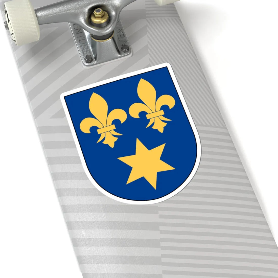 Gränna vapen (Sweden) (Coat of Arms) STICKER Vinyl Kiss-Cut Decal - The Sticker Space