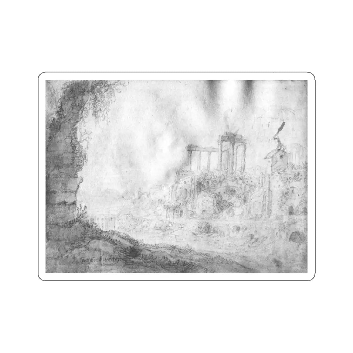 SKU:21686688240239592830 Sticker types:White Shape:Die-Cut Sizes:6" × 6"