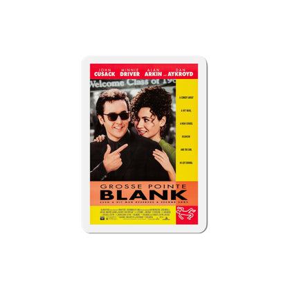 Grosse Pointe Blank 1997 Movie Poster Die-Cut Magnet-4" x 4"-The Sticker Space