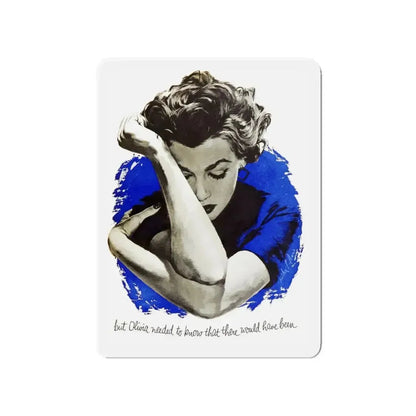 Grosse Pointe Requiem, Woman's Day, May 1954 (Magazine Illustration) Refrigerator Magnet - The Sticker Space