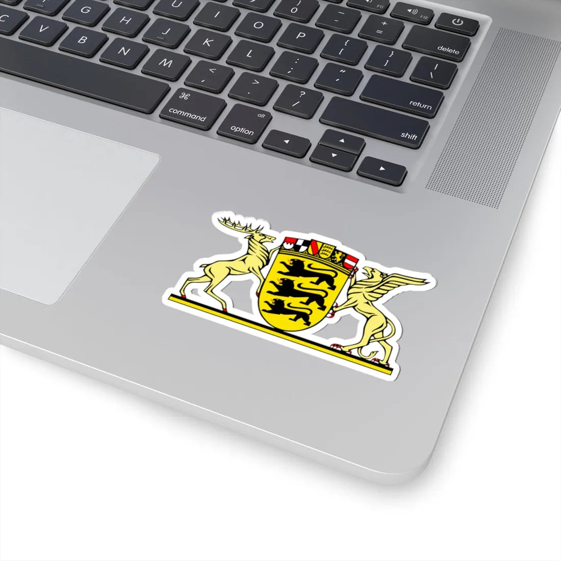 Grosses Landeswappen Baden-Württemberg (Germany) (Coat of Arms) STICKER Vinyl Kiss-Cut Decal - The Sticker Space
