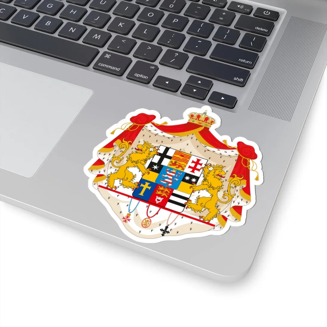 Grosses Wappen-HK 1815-1866 (Germany) (Coat of Arms) STICKER Vinyl Kiss-Cut Decal - The Sticker Space