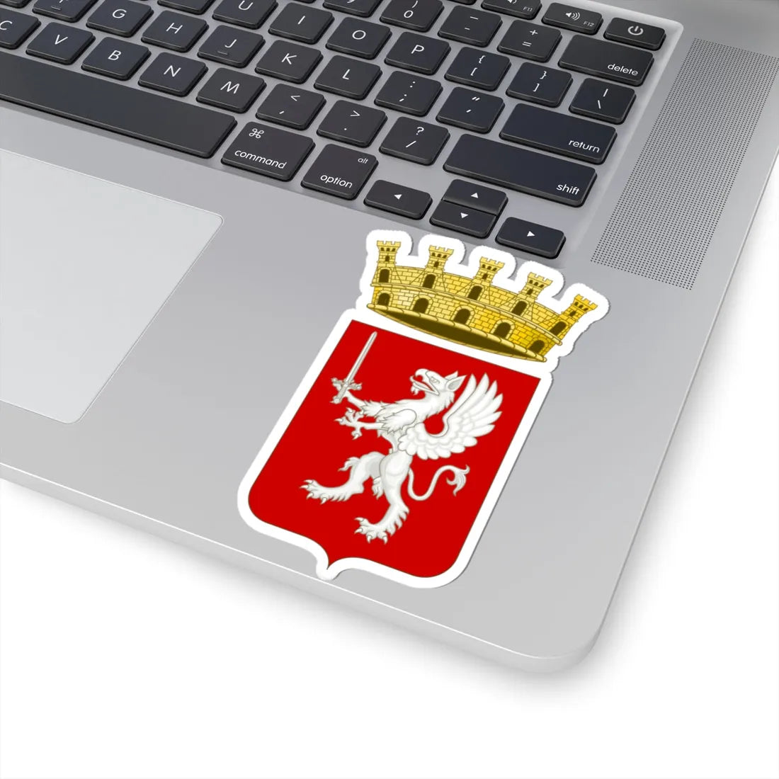 Grosseto-Stemma (Italy) (Coat of Arms) STICKER Vinyl Kiss-Cut Decal - The Sticker Space