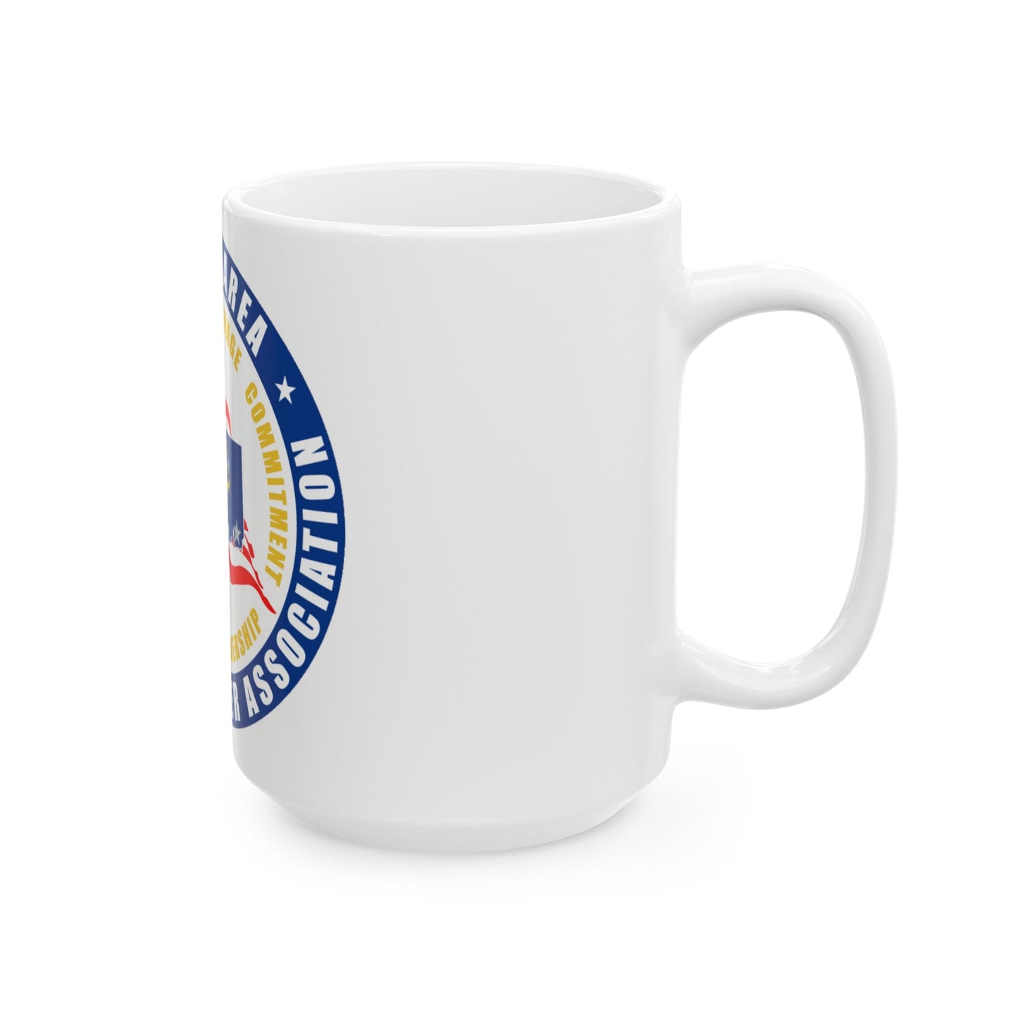 Groton Area CPOA Chief Petty Officer Associations (U.S. Navy) White Coffee Mug-The Sticker Space