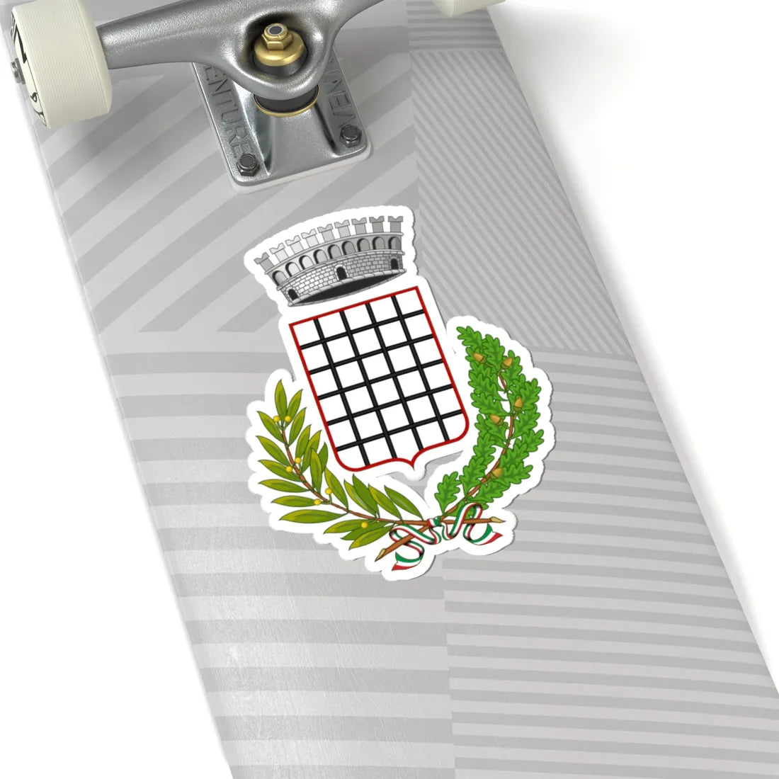 Grottaferrata-Stemma (Italy) (Coat of Arms) STICKER Vinyl Kiss-Cut Decal - The Sticker Space