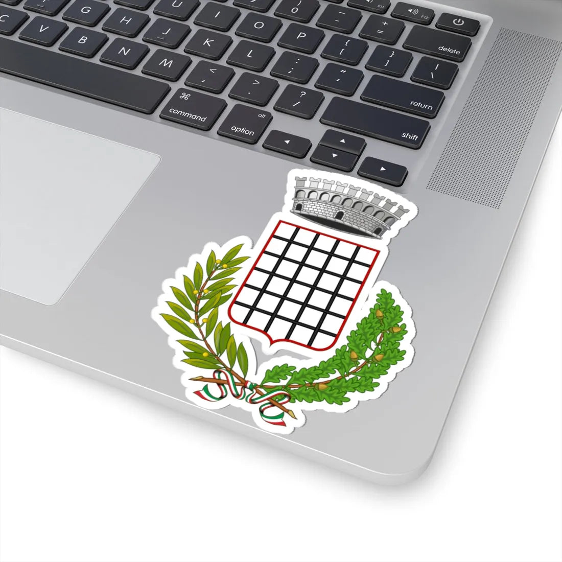 Grottaferrata-Stemma (Italy) (Coat of Arms) STICKER Vinyl Kiss-Cut Decal - The Sticker Space