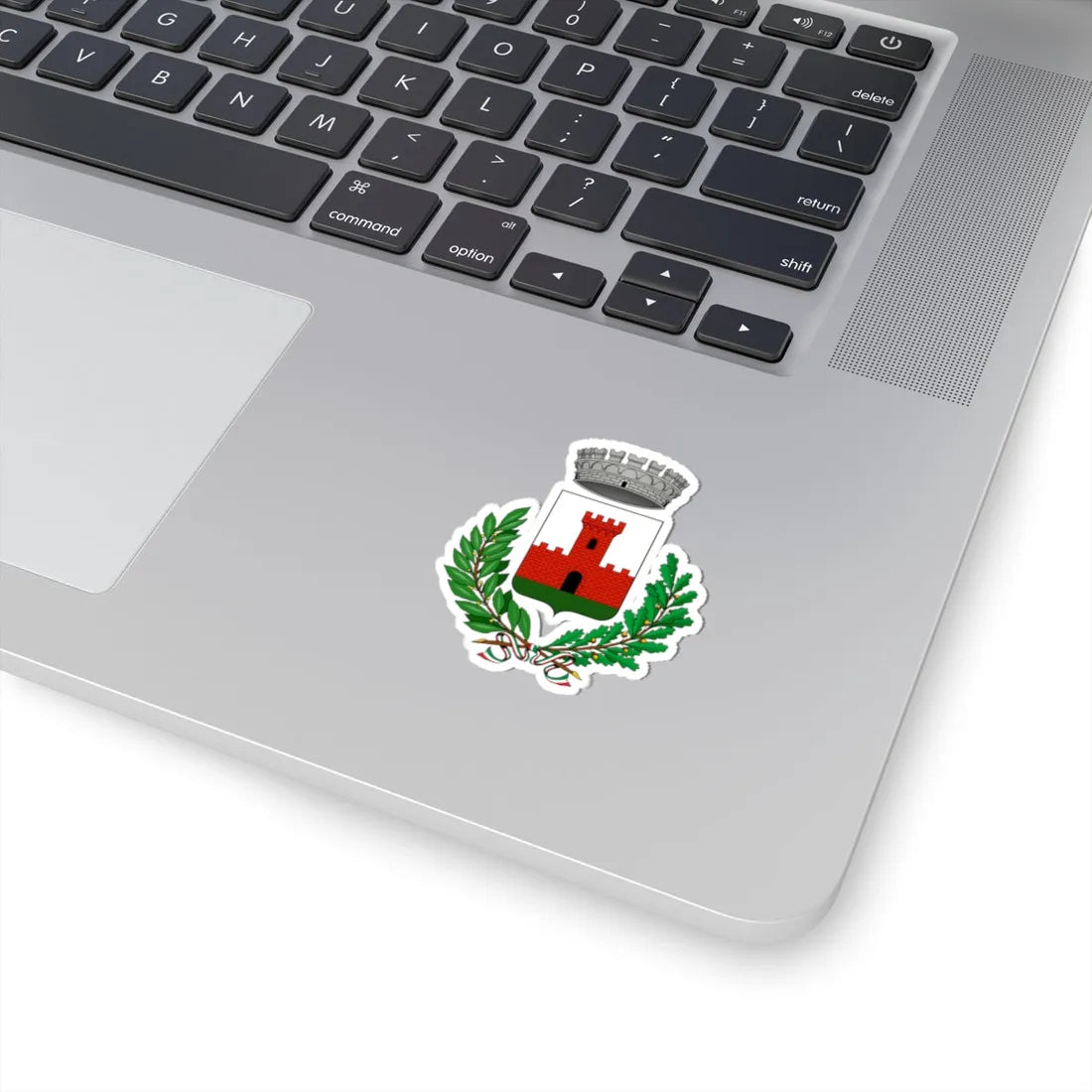 Grottazzolina-Stemma (Italy) (Coat of Arms) STICKER Vinyl Kiss-Cut Decal - The Sticker Space