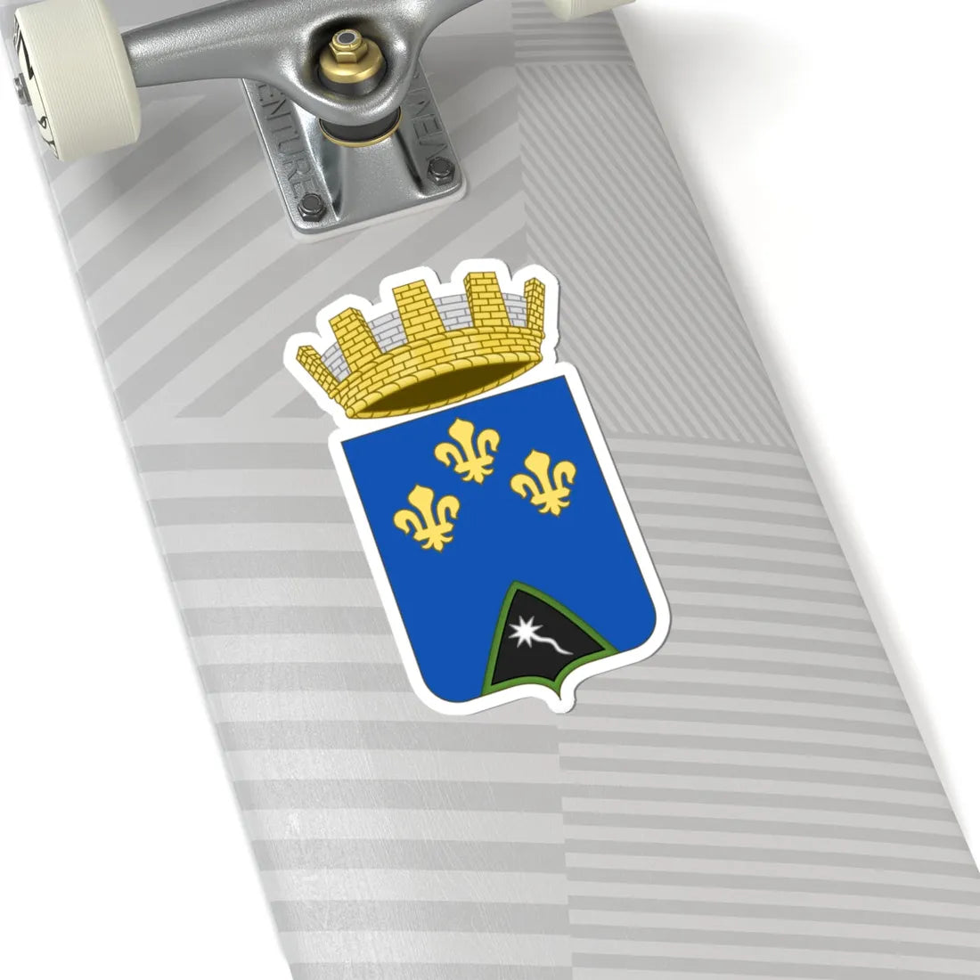 Grotte di Castro-Stemma (Italy) (Coat of Arms) STICKER Vinyl Kiss-Cut Decal - The Sticker Space