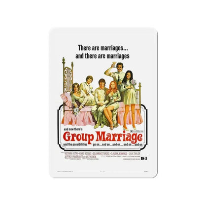 GROUP MARRIAGE 1972 Movie Poster - Refrigerator Magnet - The Sticker Space