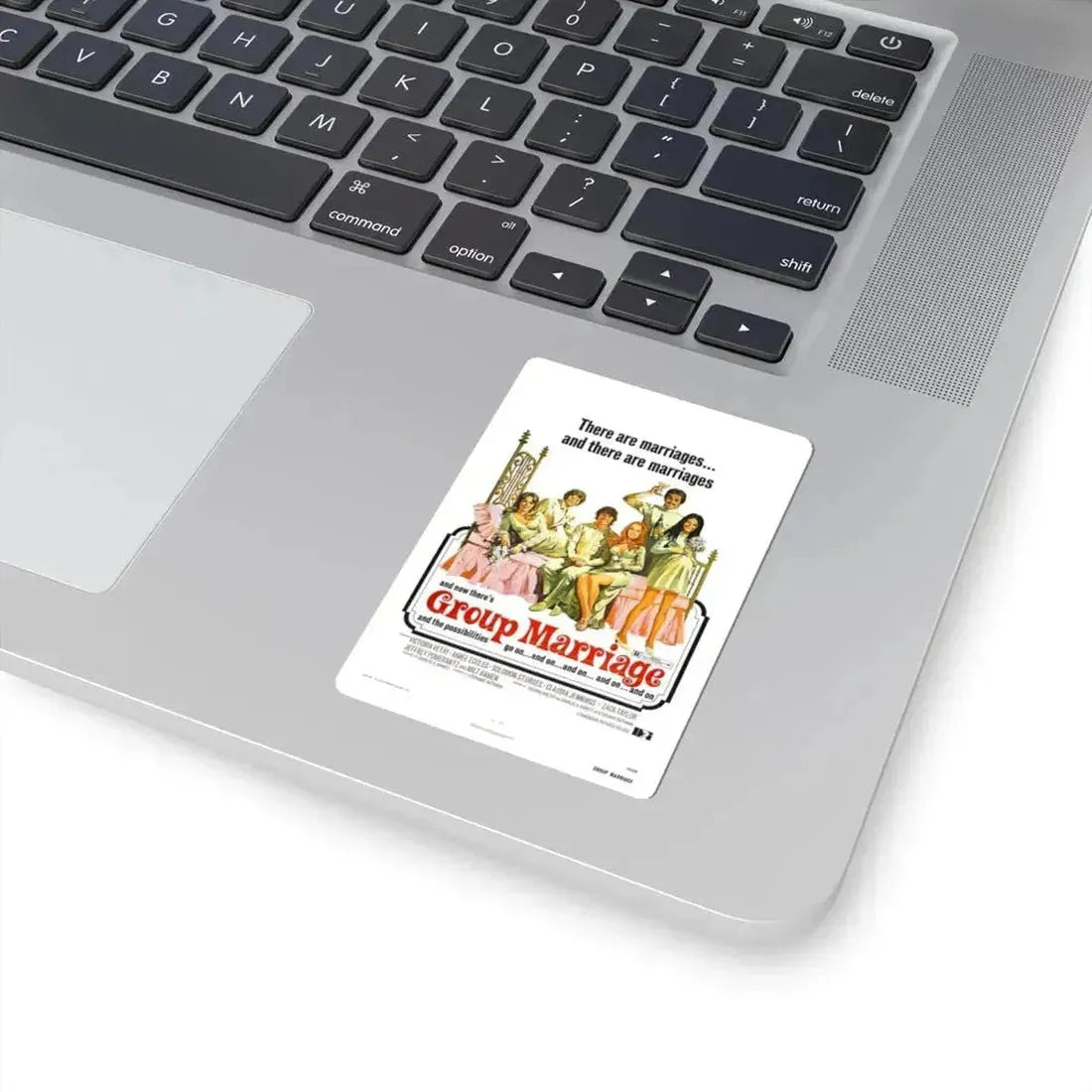 GROUP MARRIAGE 1972 Movie Poster - STICKER Vinyl Kiss-Cut Decal - The Sticker Space