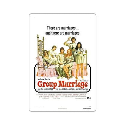 Group Marriage 1973 Movie Poster STICKER Vinyl Die-Cut Decal - The Sticker Space