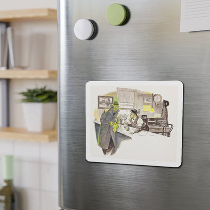 Group of nine story illustrations (1) (Magazine Illustration) Refrigerator Magnet