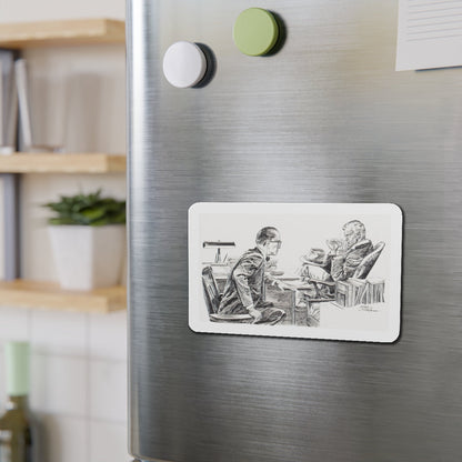 Group of nine story illustrations (2) (Magazine Illustration) Refrigerator Magnet