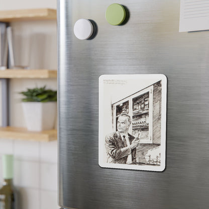 Group of nine story illustrations (6) (Magazine Illustration) Refrigerator Magnet