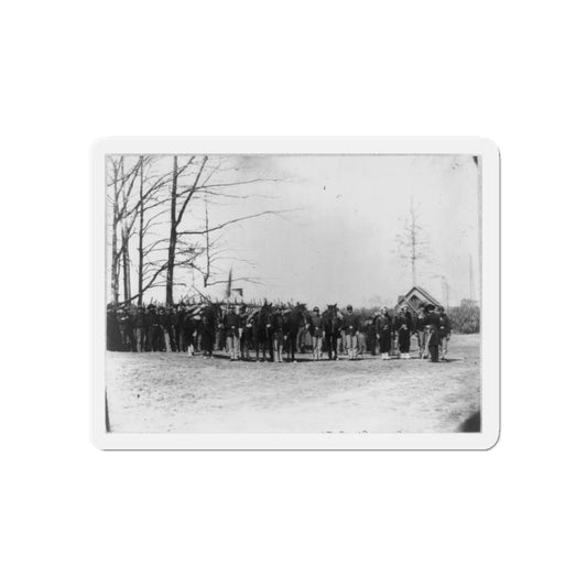 Group Of Provost Guards At Headquarters, Army Of The Potomac (U.S. Civil War) Refrigerator Magnet-6 × 6"-The Sticker Space