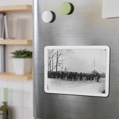 Group Of Provost Guards At Headquarters, Army Of The Potomac (U.S. Civil War) Refrigerator Magnet-The Sticker Space