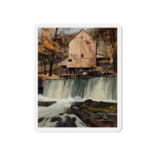 Group of Six Calendar illustrations (5), 1970-78 (Magazine Illustration) Refrigerator Magnet 6 Inch Die-Cut - The Sticker Space