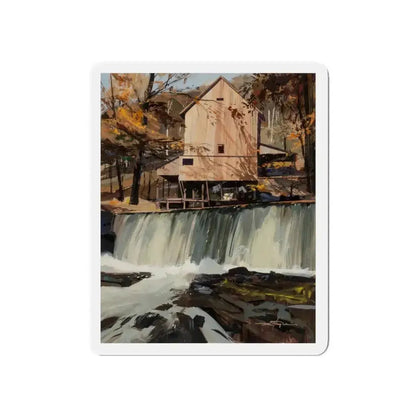 Group of Six Calendar illustrations (5), 1970-78 (Magazine Illustration) Refrigerator Magnet - The Sticker Space