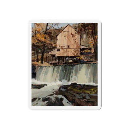 Group of Six Calendar illustrations (5), 1970-78 (Magazine Illustration) Refrigerator Magnet - The Sticker Space