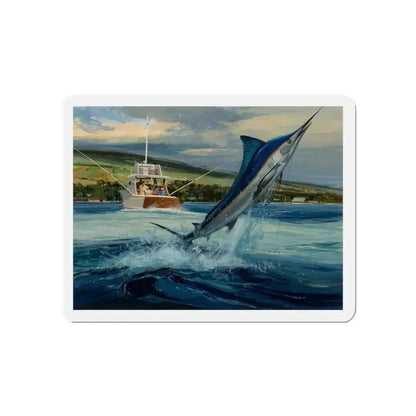 Group of Six Calendar illustrations (6), 1970-78 (Magazine Illustration) Refrigerator Magnet 5 Inch Die-Cut - The Sticker Space