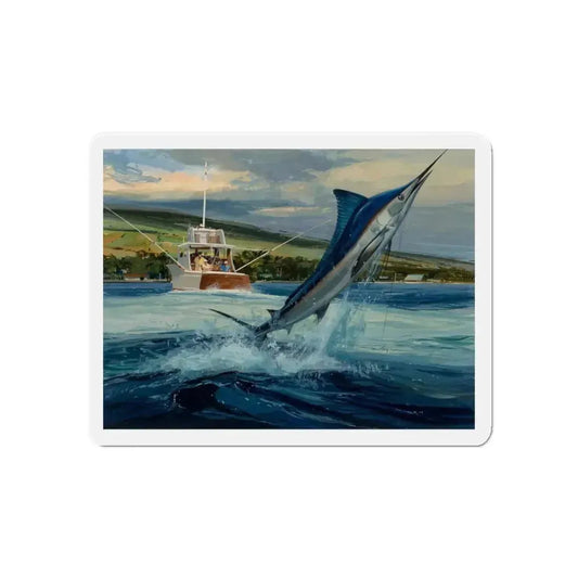 Group of Six Calendar illustrations (6), 1970-78 (Magazine Illustration) Refrigerator Magnet 6 Inch Die-Cut - The Sticker Space