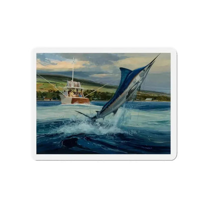 Group of Six Calendar illustrations (6), 1970-78 (Magazine Illustration) Refrigerator Magnet - The Sticker Space