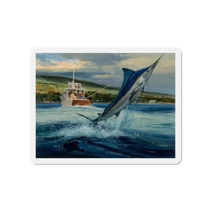 Group of Six Calendar illustrations (6), 1970-78 (Magazine Illustration) Refrigerator Magnet - The Sticker Space