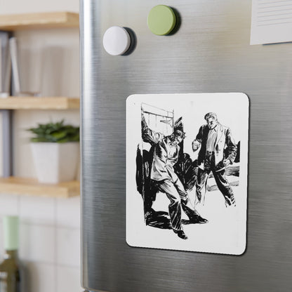 Group of six interior pulp illustrations (5) (Magazine Illustration) Refrigerator Magnet