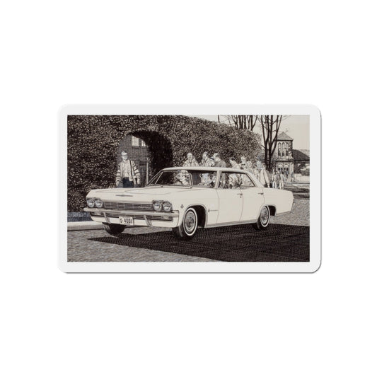 Group of Three Car Advertisements (1) (Magazine Illustration) Refrigerator Magnet