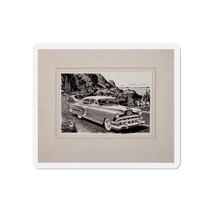 Group of Three Car Advertisements (2) (Magazine Illustration) Refrigerator Magnet