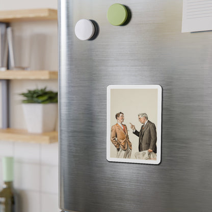 Group of three story illustrations (2) (Magazine Illustration) Refrigerator Magnet