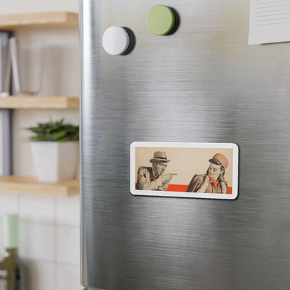 Group of three story illustrations (3) (Magazine Illustration) Refrigerator Magnet