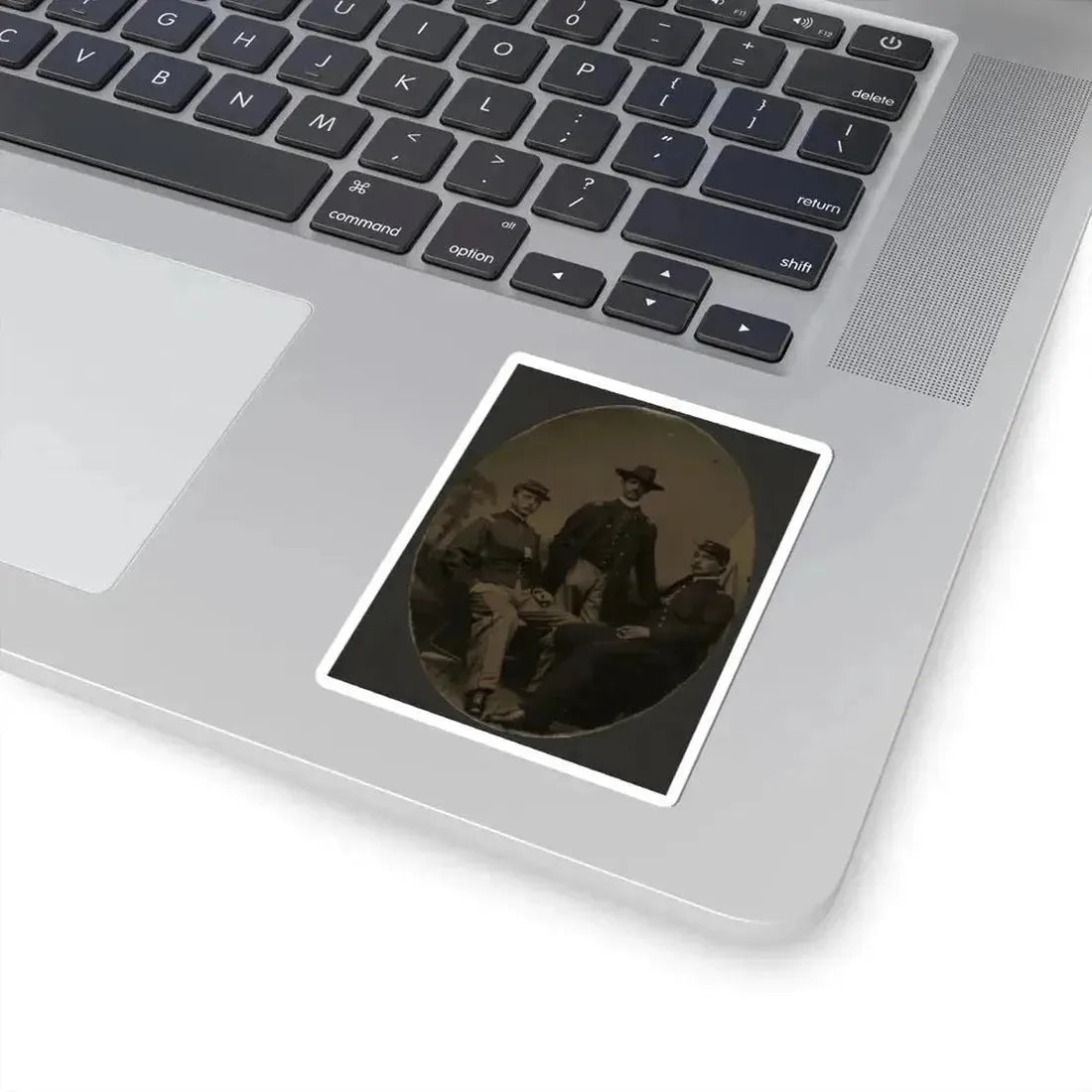 Group Shot, Officers of the 54Th Mass. Colored (U.S. Civil War) STICKER Vinyl Kiss-Cut Decal - The Sticker Space