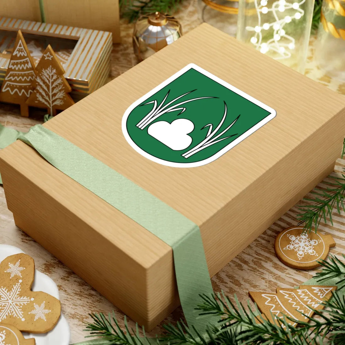 Grüt coat of arms (Switzerland) (Coat of Arms) STICKER Vinyl Kiss-Cut Decal - The Sticker Space