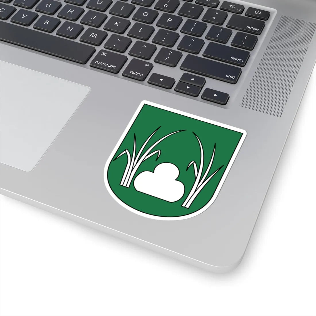 Grüt coat of arms (Switzerland) (Coat of Arms) STICKER Vinyl Kiss-Cut Decal - The Sticker Space