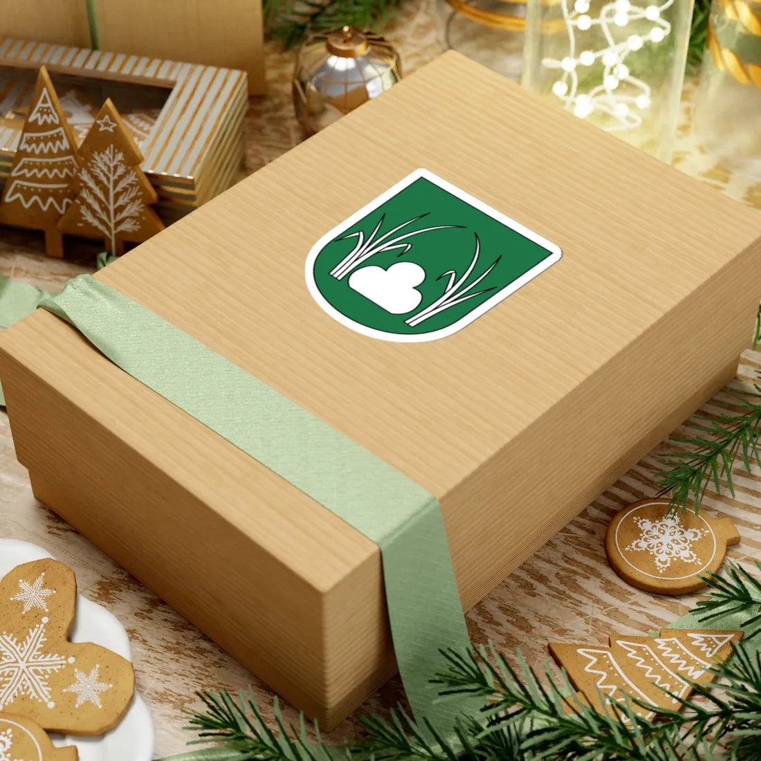 Grüt coat of arms (Switzerland) (Coat of Arms) STICKER Vinyl Kiss-Cut Decal - The Sticker Space