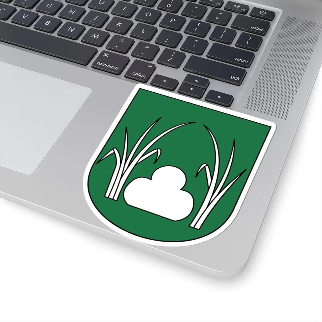 Grüt coat of arms (Switzerland) (Coat of Arms) STICKER Vinyl Kiss-Cut Decal - The Sticker Space