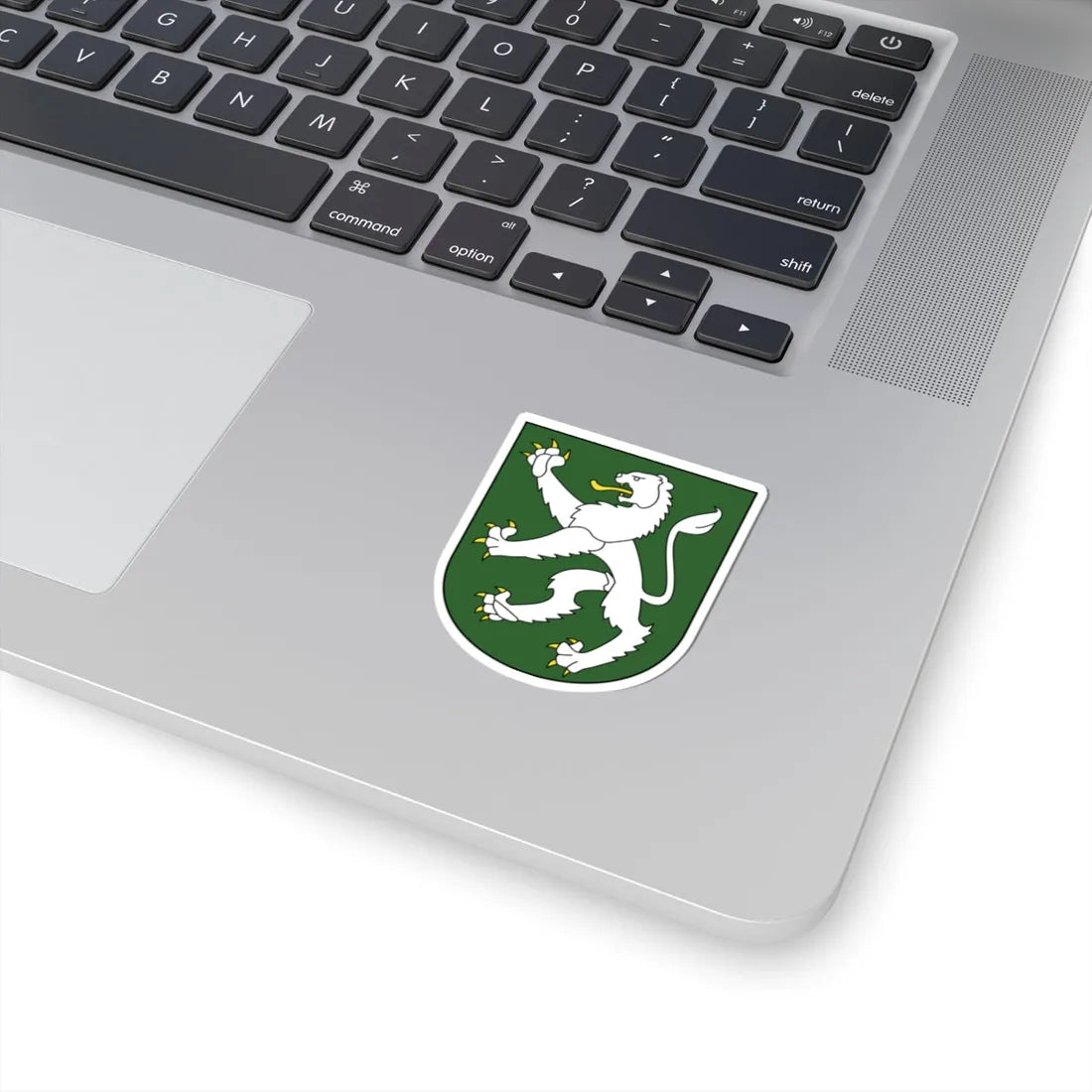 Grueningen-blazon (Switzerland) (Coat of Arms) STICKER Vinyl Kiss-Cut Decal - The Sticker Space