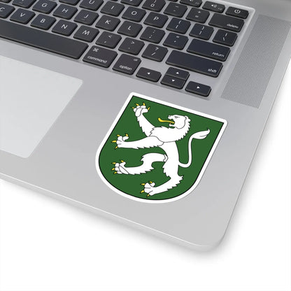 Grueningen-blazon (Switzerland) (Coat of Arms) STICKER Vinyl Kiss-Cut Decal - The Sticker Space