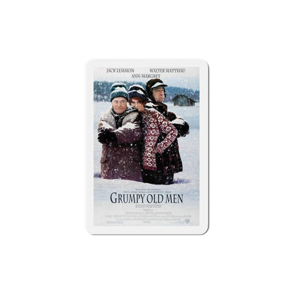 Grumpy Old Men 1993 Movie Poster Die-Cut Magnet-The Sticker Space