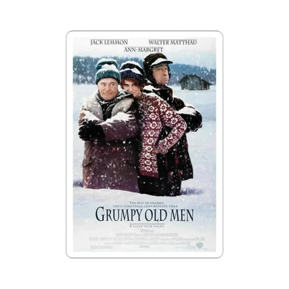 Grumpy Old Men 1993 Movie Poster STICKER Vinyl Die-Cut Decal 2 Inch - The Sticker Space