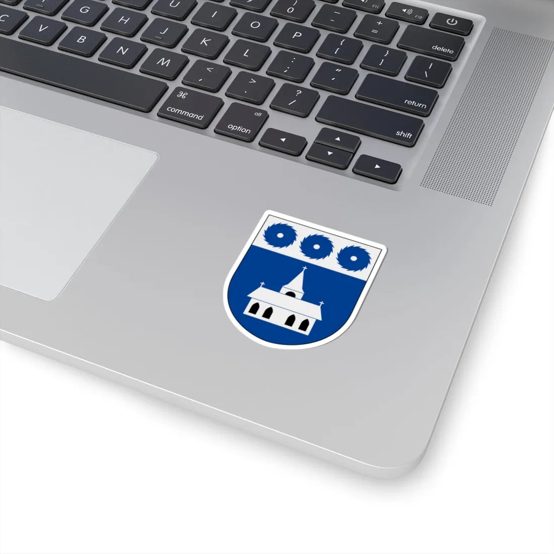 Grums vapen (Sweden) (Coat of Arms) STICKER Vinyl Kiss-Cut Decal - The Sticker Space